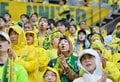 【千葉サポーターアルバム】雨の中で首位堅持のチームを後押しした「ジェフユナイテッド千葉のサポーター写真99枚」！ ゴール裏の熱狂ショット「ジェフユナイテッド千葉ーベガルタ仙台」の画像036