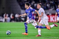 【日本代表「ウルグアイ戦分析」】“予感ゼロ”から先制点を叩き込んだレアル・マドリードMF！求められる「個の向上」と“永遠の課題”「セットプレーとの向き合い方」【3・28コロンビア戦「想定スタメン図」】(2)の画像