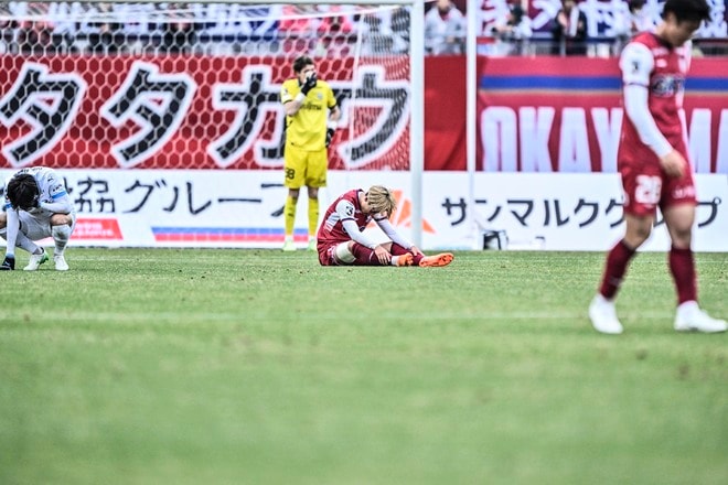 【試合アルバム】「ファジアーノ岡山―川崎フロンターレ」1万3699人のサポーターの前で岡山が好機作る「中地拓也 撮影写真」の画像013