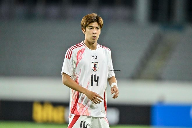 【大関友翔アルバム】川崎フロンターレMF大関友翔の中国戦での写真56枚！ 2試合連続の途中出場で魅せたプレー姿「日本代表ー中国代表」の画像002