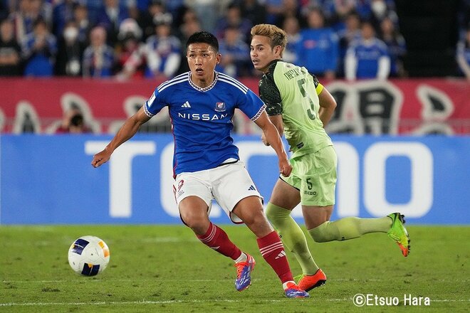 井上健太の豪快ミドルで先制！　横浜F・マリノス、無敗のブリーラム相手に5-0大勝【AFCチャンピオンズリーグエリート4節　横浜F･マリノスvsブリーラム・ユナイテッド】原悦生PHOTOギャラリー｢サッカー遠近｣の画像010