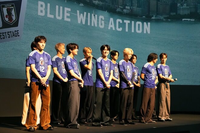 ｢JO1｣と｢INI｣の新ユニットとイケメン対決！ 南野＆久保＆中村の新コンビ“タキタケイト”が日本代表“新ユニフォーム姿”で｢自分の限界を超える！｣の画像024