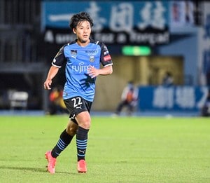 「第1の候補」日本代表の中盤に新たな要素をもたらし得る橘田健人「川崎フロンターレの先輩」田中碧・守田英正にない武器【Jリーグにもまだいる「ワールドカップ候補」】(1)の画像