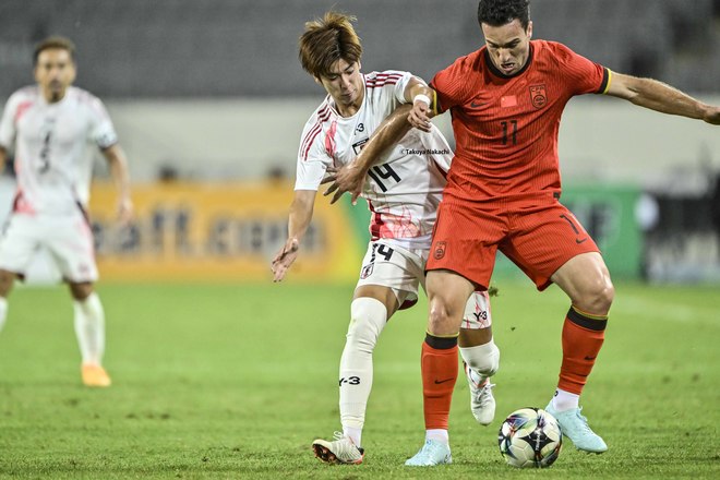 【大関友翔アルバム】川崎フロンターレMF大関友翔の中国戦での写真56枚！ 2試合連続の途中出場で魅せたプレー姿「日本代表ー中国代表」の画像039