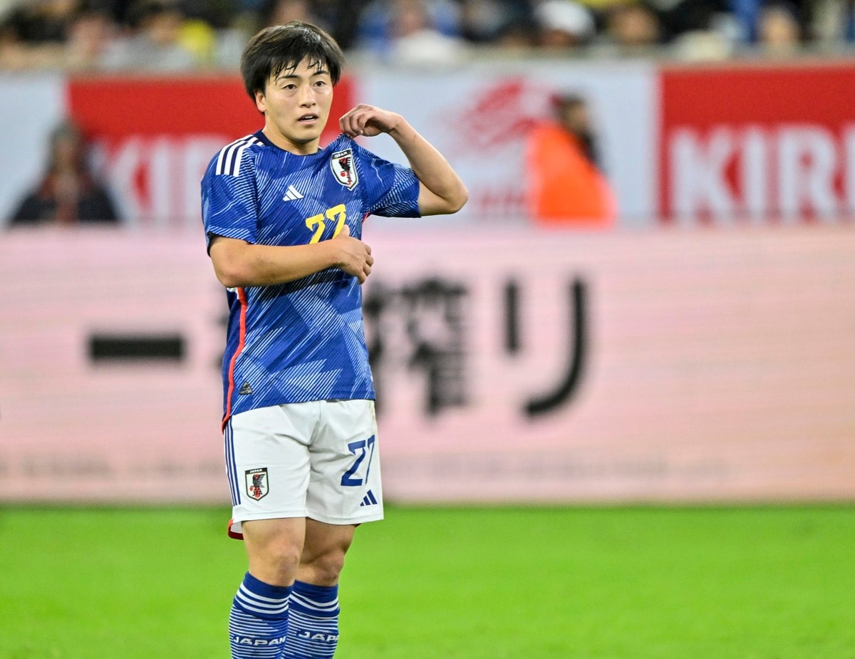 相馬勇紀　日本代表ユニフォーム　2XO サイン入り】名古屋グランパス 相馬勇紀 ユニフォーム W杯 日本
