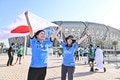 【サポーターアルバム】川崎のアジア王者を願って、ACLE決勝直前にスタジアム前で撮影した83枚のサポーター写真！ 「アル・アハリー川崎フロンターレ」の画像043