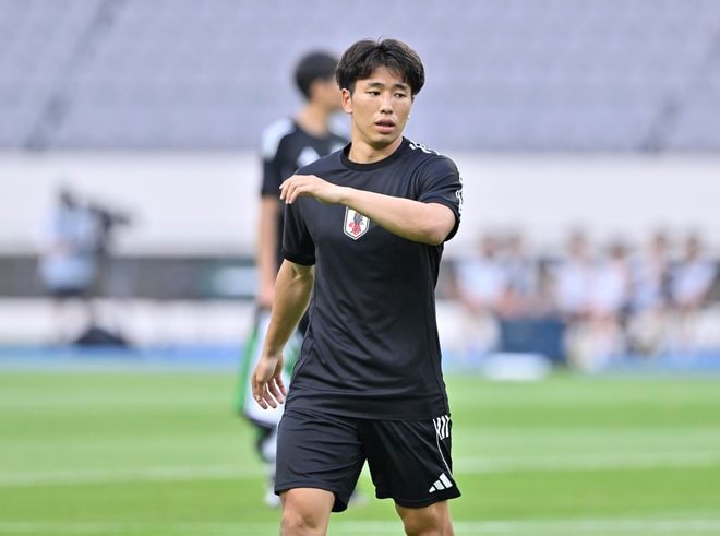 【試合アルバム】川崎フロンターレFW山田新の代表デビュー48枚の試合写真！ 韓国・龍仁で日本代表ユニフォームを着用したプレー写真「日本代表ー香港代表」の画像046