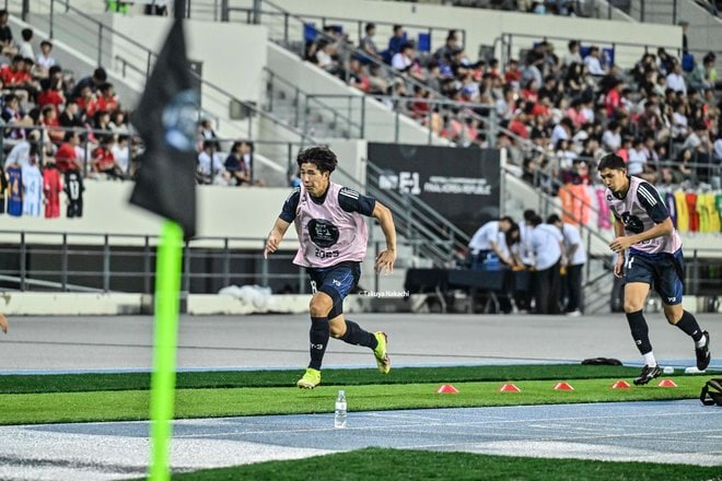 【山田新＆大関友翔アルバム】韓国戦での川崎フロンターレ2選手の写真43枚！ 試合出場ならずも韓国・龍仁で戦った記録写真「日本代表ー韓国代表」の画像038