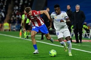 【ラ・リーガ分析】レアルが世界に見せつけたヴィニシウスの覚醒【マドリードダービーでレアルがアトレティコに「完勝した理由」】(2)の画像