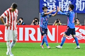 【試合アルバム】キリンチャレンジカップ　日本代表ーパラグアイ代表(3)　2022年6月2日（札幌ドーム）の画像