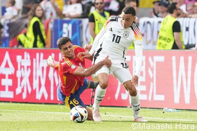 【UEFA　EURO2024現地撮】トニ・クロース現役最後の試合は｢カード16枚｣が飛び交う死闘！開催国ドイツが｢ベスト8｣で涙【スペイン代表vsドイツ代表】PHOTOギャラリーの画像002