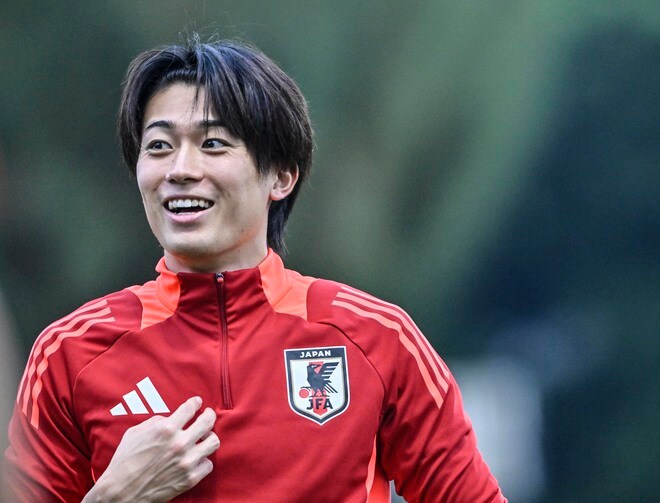 【日本代表photoギャラリー】伊東純也、中村敬斗、南野拓実らが笑顔で汗流す……W杯最終予選・インドネシア戦に向けた現地写真！の画像012