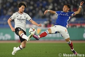 PHOTOギャラリー「ピッチの焦点」【明治安田Ｊ１リーグ　第１０節　横浜Ｆ・マリノスｖｓヴィッセル神戸　２０２２年３月２日　１９：３３キックオフ】の画像