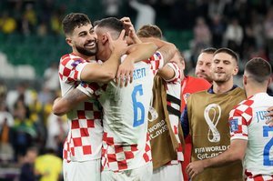 PHOTOギャラリー「ピッチの焦点」クロアチア代表がPK戦で「王者」ブラジルに勝利！【FIFAワールドカップ2022カタール　クロアチア代表vsブラジル代表2022年12月9日】（渡辺航滋撮影）の画像