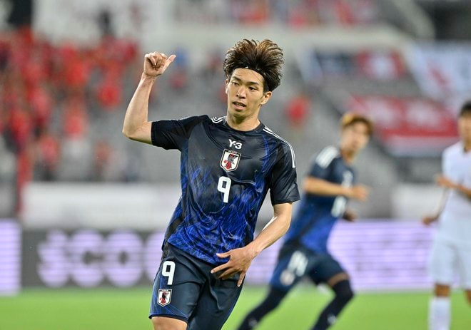 【試合アルバム】ヴィッセル神戸FW宮代大聖の代表デビューの試合写真58枚！川崎フロンターレから移籍して2年目での代表プレー写真「日本代表ー香港代表」の画像019