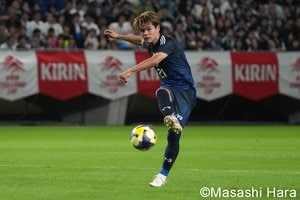 日本代表が“佐野海舟→南野拓実”で鮮やか先制！自ら奪って運んでラストパスを送った24歳MFに｢すごすぎない？｣｢これはボランチ1番手やで｣｢遠藤航を超えそうだな｣の画像