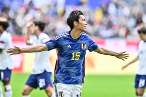 「FWセンスがないとできない」サッカー日本代表・ 鎌田大地がアメリカ代表戦で｢完全フリー化の先制ゴール｣決めた！ 森保ジャパンにもたらした、トップ下での抜群の攻撃センス！【動画】の画像