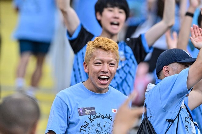 【サポーターアルバム(1)】3得点勝利でクラブ初アジア・ファイナリスト！ ACLE準決勝に駆け付けた川崎サポーターの現地撮影70枚！「川崎フロンターレ―アル・ナスル」の画像035
