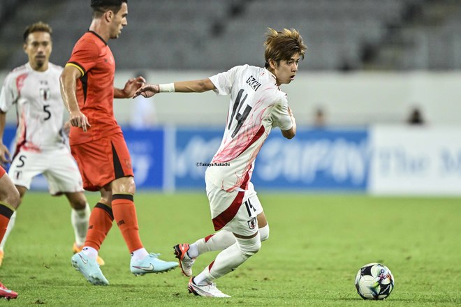 【大関友翔アルバム】川崎フロンターレMF大関友翔の中国戦での写真56枚！ 2試合連続の途中出場で魅せたプレー姿「日本代表ー中国代表」の画像034
