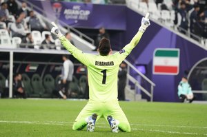 イラン3連勝で首位通過！日本と準々決勝で激突も【PHOTOギャラリー AFCアジアカップ イラン代表vsUAE代表 2024年2月24日 0:00キックオフ】（渡辺航滋撮影）の画像