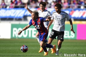 横浜F・マリノス、アンデルソン・ロペスが試合開始1分でゴール!　FC東京仲川輝人は古巣との初対戦　PHOTOギャラリー【明治安田J1リーグ 第16節 FC東京vs横浜F・マリノス 2023年6月3日 15:03キックオフ】の画像