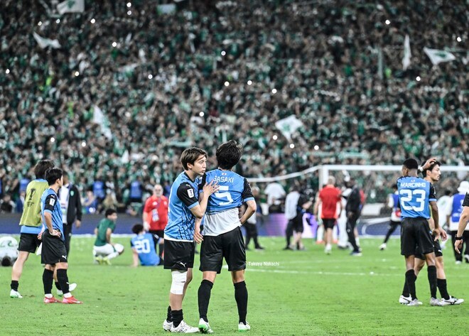 【川崎フロンターレアルバム】ACLE決勝で無念の負傷交代した三浦颯太の写真31枚！ 出場を続けた気迫の左SBのピッチ内外の姿「アル・アハリー川崎フロンターレ」の画像013