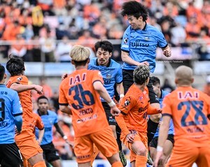 清水が先制するも、川崎が山本悠樹弾で追いついて引き分け。長谷部監督「勝ちたかった」、秋葉監督「勝点を取れた」【試合アルバム】「清水エスパルス―川崎フロンターレ」の画像