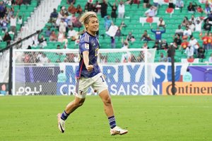 「面白い」左右非対称の3バック！WB起用の中村敬斗「美しい」2発と右サイドに「欲しい」あの男【森保ジャパン「ミャンマー戦の収穫」と「シリア戦の課題」】(1)の画像