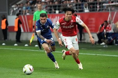 画像・写真：【仏スクープ撮】伊東純也が絶妙クロスでゴール創出