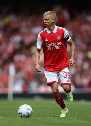 【正規品】アーセナル　ジンチェンコ　ユニフォーム アーセナル 24-25 ホーム 半袖レプリカユニフォーム 17.オレクサンドル