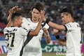 ｢6連敗｣の横浜FM、｢リスペクトを示した｣恩返し弾で先制されるも…｢思い切りのよい｣エリア外ロング弾で同点に、最後は｢ハンパない｣ヘッドに撃沈！【横浜F･マリノスvsヴィッセル神戸】PHOTOギャラリー10連写の画像003