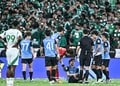 【川崎フロンターレアルバム】ACLE決勝で無念の負傷交代した三浦颯太の写真31枚！ 出場を続けた気迫の左SBのピッチ内外の姿「アル・アハリー川崎フロンターレ」の画像005