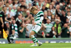 ｢臨場感溢れるユニークアングル｣!! セルティックのサッカー日本代表・古橋亨梧のゴールを｢別アングルで｣! 大興奮の｢ピッチレベルでの動画｣とは?【動画】の画像