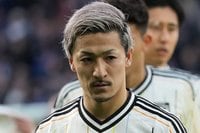 ｢覚醒しすぎ｣前田大然が“7戦9発締め”裏抜けからの絶妙ループ弾！｢代表スタメンあるのでは？｣｢いつからこんなオシャレな事が｣