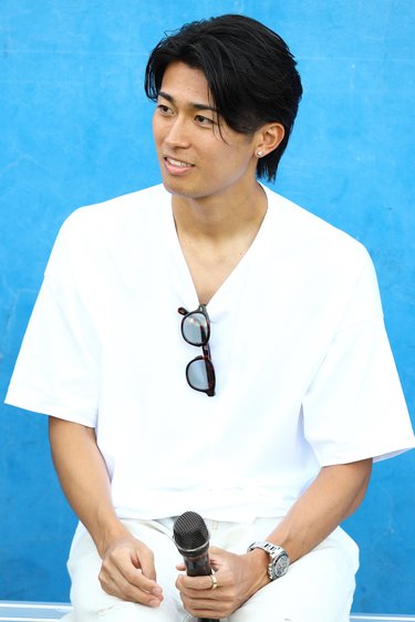 このポスターイケメンが強すぎませんか｣中村敬斗×千葉県警の委嘱式