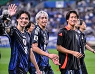 「むっっっちゃカッコいい」日本代表MF南野拓実の雨を切り裂く電光石火のゴールにファン大興奮!「動き出しからゴールまで完璧」「何回見ても上手すぎるw」の声の画像