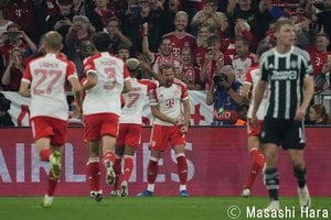 バイエルンとマンU、計7ゴールの激戦を制したのはバイエルン！ PHOTOギャラリー【UEFAチャンピオンズリーグ グループステージ バイエルン・ミュンヘンvsマンチェスター・ユナイテッド 2023年9月21日 4:01キックオフ】の画像