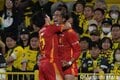 ミシャ名古屋が柏を完全攻略！ 先制の内田宅哉と同点弾の遠藤渓太が歓喜！ ゴラッソに木村勇大が咆哮して山岸祐也がダメ押し！【柏レイソルvs名古屋グランパス】激闘PHOTOギャラリーの画像004