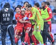 「ザ・ストライカーと言えるようなナイスゴール」J1名古屋のクラブ最年少得点記録更新の17歳のゴールが称される！ 17歳9か月4日での公式戦でのゴールの画像