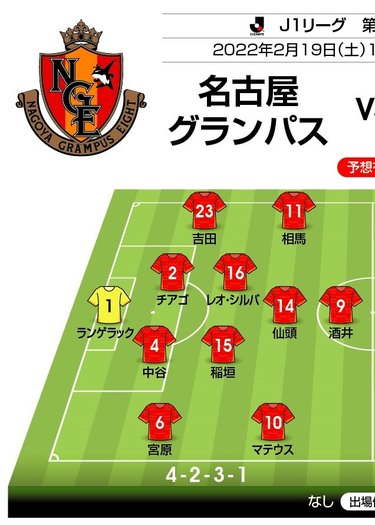 画像 写真 J1プレビュー 名古屋グランパスvsヴィッセル神戸 頂点をうかがう前哨戦 戦力充実の 重量級の闘い Jリーグ 国内 ニュース サッカー批評web