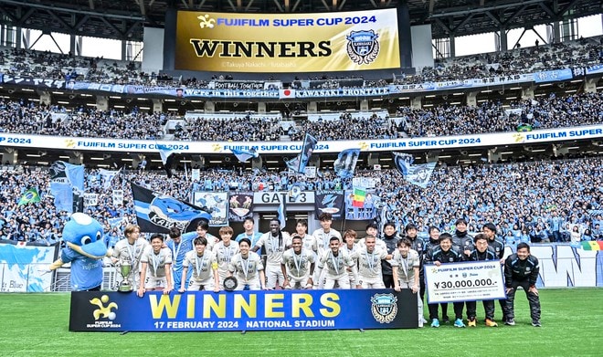 【試合写真ギャラリー(1)】「FUJIFILM SUPER CUP2024」ヴィッセル神戸―川崎フロンターレ　2024年2月17日（国立競技場）の画像006