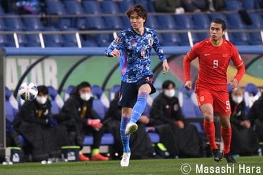 Photoギャラリー ピッチの焦点 サッカーカタールw杯アジア最終予選 日本代表ｖｓ中国代表 ２０２２年１月２７日１９時０１分キックオフ サッカー批評web