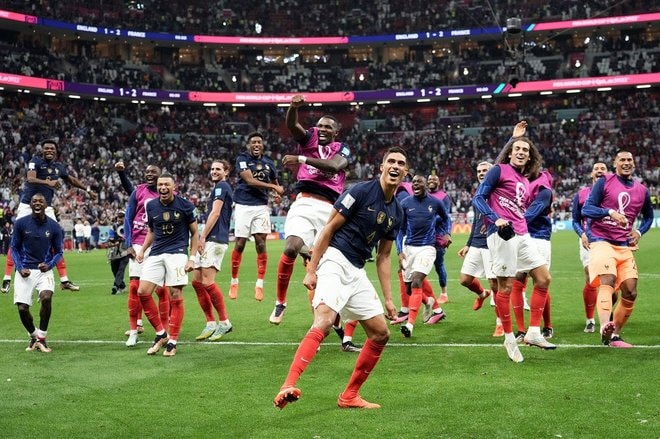 PHOTOギャラリー「ピッチの焦点」フランスがイングランドを下してベスト4進出！【FIFAワールドカップ2022カタール　イングランド代表vsフランス代表2022年12月10日】（渡辺航滋撮影）の画像010