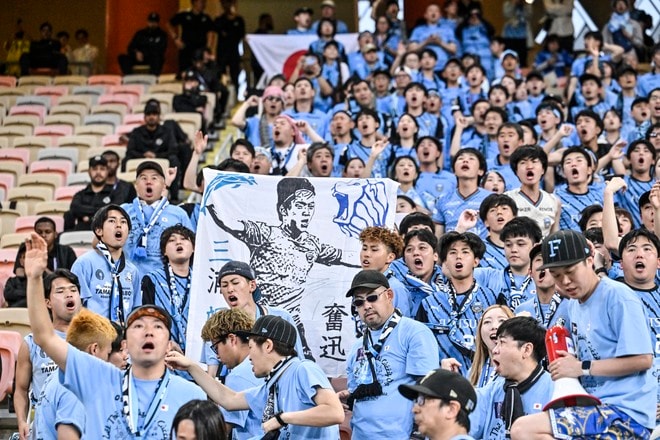 【サポーターアルバム(1)】3得点勝利でクラブ初アジア・ファイナリスト！ ACLE準決勝に駆け付けた川崎サポーターの現地撮影70枚！「川崎フロンターレ―アル・ナスル」の画像044
