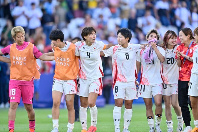 【パリ五輪・なでしこジャパン】ブラジル相手に執念の逆転勝利！ 2度目のPKで同点に追いつき、19歳MFのサプライズ過ぎるゴールでひっくり返す……今大会初勝利の画像021