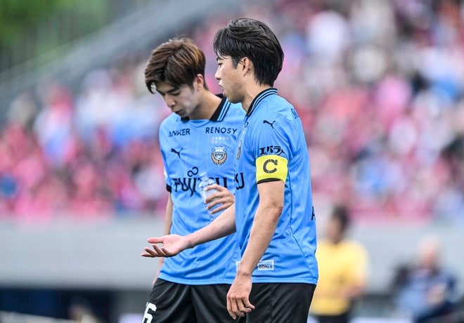【川崎・佐々木旭が見せる特大級の進化。ピッチを攻守で圧倒できる理由とは(3)】「別人かのような幸大になってしまった」と語る高井幸大の変化も刺激に、「もっとやらなきゃいけない」と見据えるものの画像003