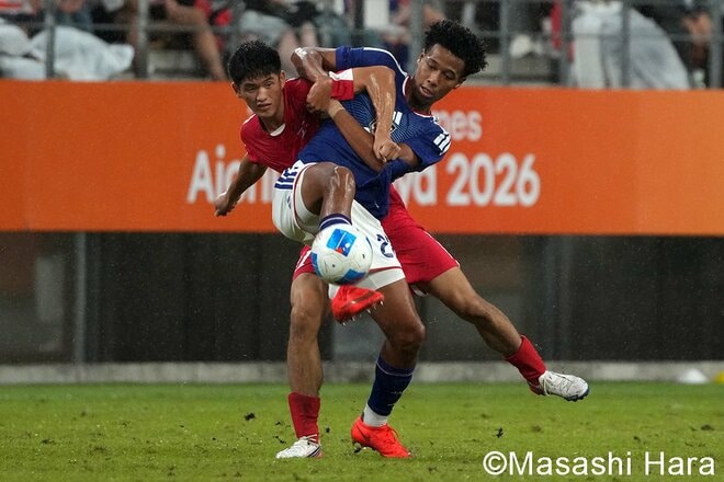 大岩ジャパンが4強進出！ 救世主は初スタメンFW！ GK荒木琉偉が守護神に相応しいセーブ＆主将が爽やかな笑顔で喜ぶ！ 準決勝で中央アジアの雄と対戦！【U-21日本代表vsU-23北朝鮮代表】激闘PHOTOギャラリーの画像002