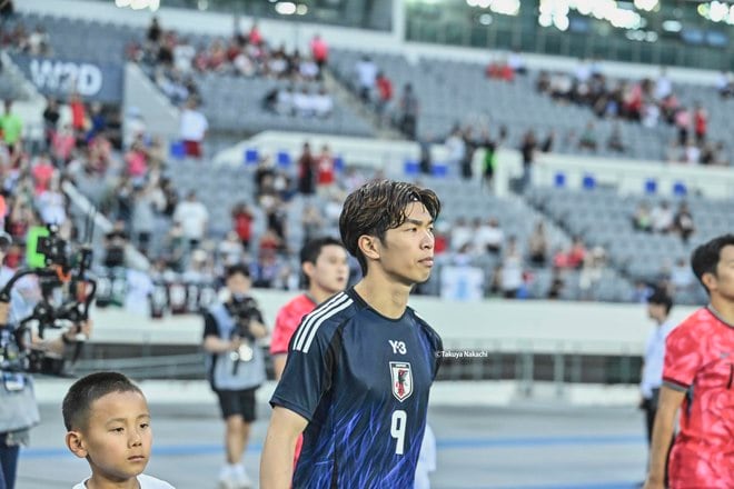 【宮代大聖アルバム】FW宮代大聖の韓国戦で先発出場した写真33枚！ サッカー日本代表がE-1連覇を達成した記念試合での現地写真「日本代表ー韓国代表」の画像033