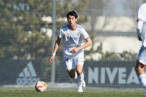 レアル・マドリードの18歳中井卓大を早く日本代表へ!!久保建英との共闘も見たい「超逸材MF」がU-19の試合で決めた狙いすました｢今季初ゴール｣とは?【動画】の画像