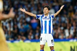 サッカー日本代表・久保建英がエルチェ戦の｢帯同メンバー入り｣!! エースが移籍でポジションは!? 3試合連続のスタメンでソシエダの勝利に貢献することができるか!?【画像】の画像